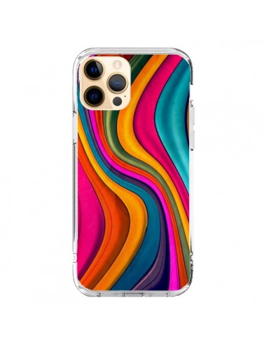 Coque iPhone 12 Pro Max Love Color Vagues - Danny Ivan