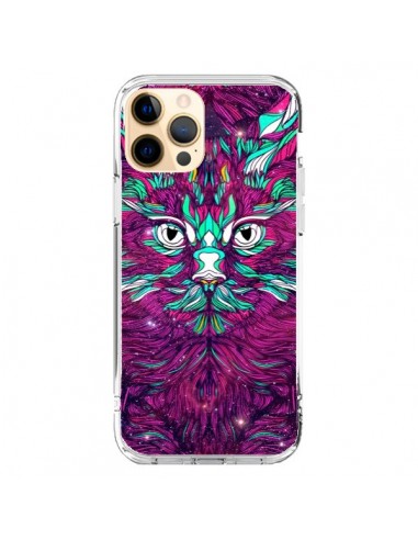 Coque iPhone 12 Pro Max Space Cat Chat espace - Danny Ivan