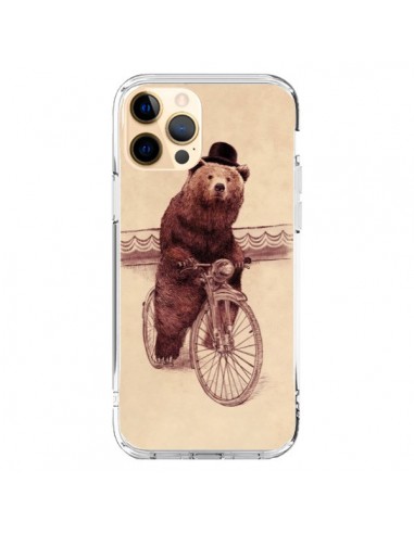 Coque iPhone 12 Pro Max Ours Velo Barnabus Bear - Eric Fan