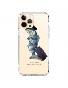 Cover iPhone 12 Pro Max Il Pesce Pilota Trasparente -...