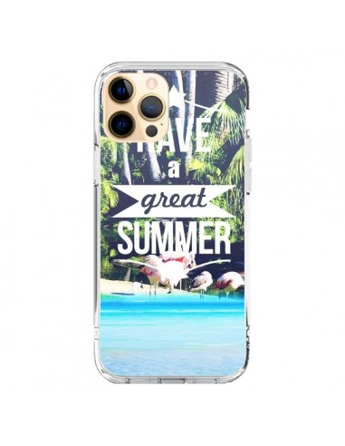 Coque iPhone 12 Pro Max Have a Great Summer Eté - Eleaxart