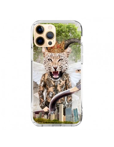 Coque iPhone 12 Pro Max Hear Me Roar Leopard - Eleaxart