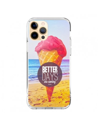 Cover iPhone 12 Pro Max Glace Ice Cream _té - Eleaxart