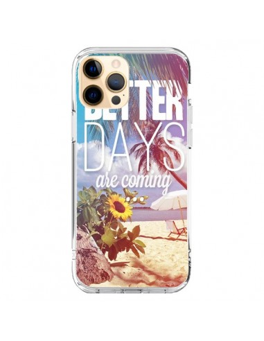 Cover iPhone 12 Pro Max Better Days _té - Eleaxart