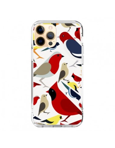 Cover iPhone 12 Pro Max Uccelli - Eleaxart