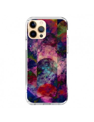 Cover iPhone 12 Pro Max Astratto Galaxy Azteque - Eleaxart
