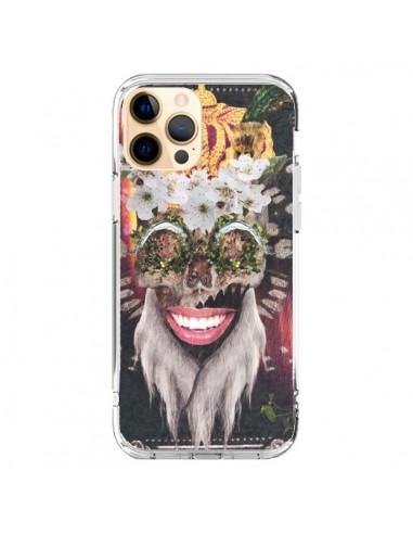Coque iPhone 12 Pro Max My Best Costume Roi King Monkey Singe Couronne - Eleaxart