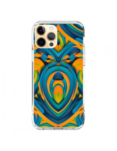 iPhone 12 Pro Max Case Heart Aztec - Eleaxart