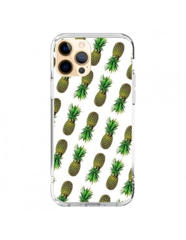 Coque iPhone 12 Pro Max Ananas Pineapple Fruit - Eleaxart