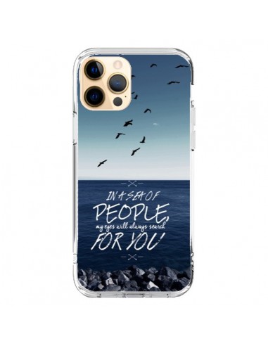 Coque iPhone 12 Pro Max Sea Mer Plage - Eleaxart