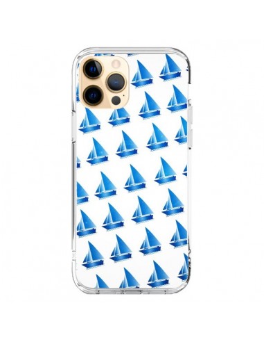 Coque iPhone 12 Pro Max Bateau Voilier Barquitos - Eleaxart