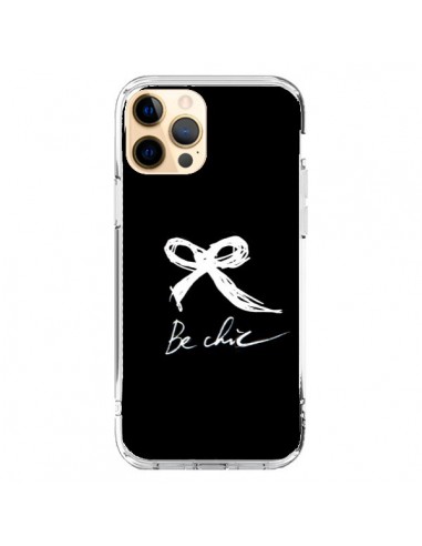 iPhone 12 Pro Max Case Be Chic White Bow Tie - Léa Clément