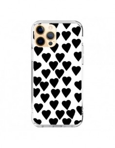 iPhone 12 Pro Max Case Heart Black - Project M