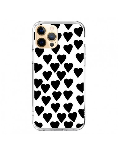 iPhone 12 Pro Max Case Heart Black - Project M
