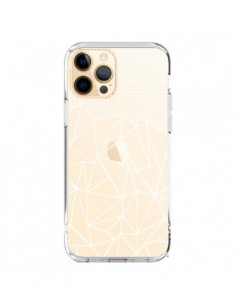 Coque iPhone 12 Pro Max Lignes Grilles Grid Abstract...