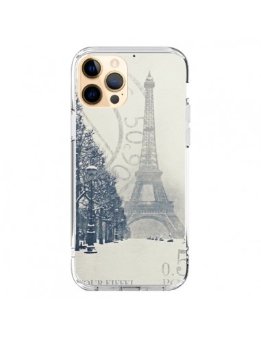 Coque iPhone 12 Pro Max Tour Eiffel - Irene Sneddon