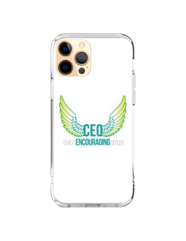 Coque iPhone 12 Pro Max CEO Chief Encouraging Officer Vert - Shop Gasoline