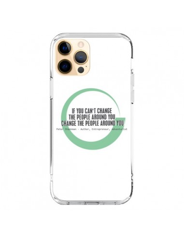 Coque iPhone 12 Pro Max Peter Shankman, Changing People - Shop Gasoline