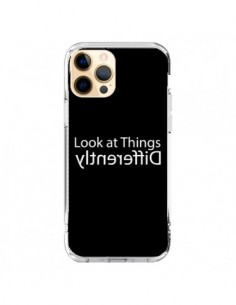 Coque iPhone 12 Pro Max Look at Different Things White -...
