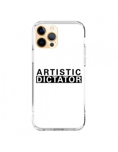 Coque iPhone 12 Pro Max Artistic Dictator Black - Shop Gasoline