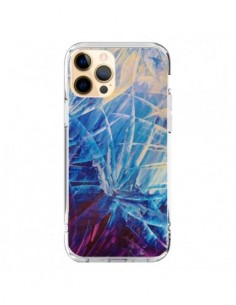Coque iPhone 12 Pro Max Fleurs Violettes françaises - Ebi...