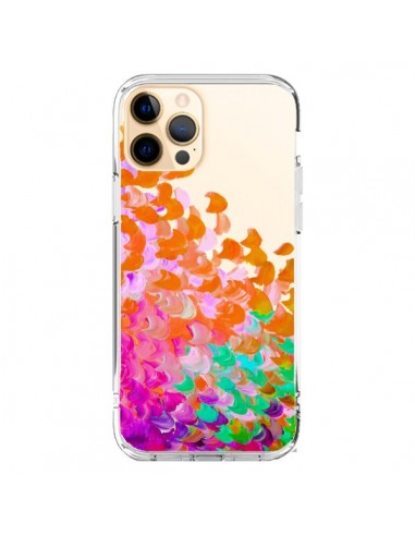 Cover iPhone 12 Pro Max Creation in Colore Arancione Trasparente - Ebi Emporium
