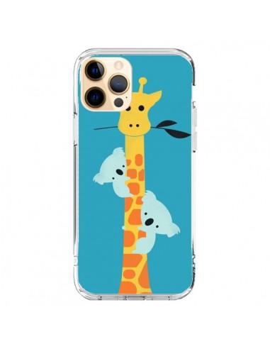 Coque iPhone 12 Pro Max Koala Girafe Arbre - Jay Fleck