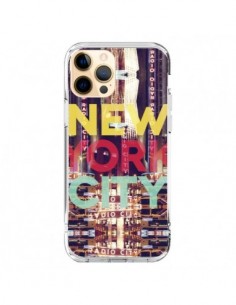 Coque iPhone 12 Pro Max New York City Buildings - Javier...