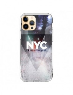 iPhone 12 Pro Max Case I Love New York City Blue - Javier...