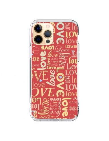 Coque iPhone 12 Pro Max Love World - Javier Martinez