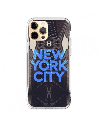Coque iPhone 12 Pro Max New York City Bleu - Javier Martinez