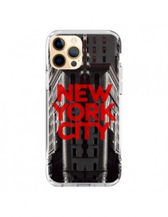 Cover iPhone 12 Pro Max New York City Rosso - Javier...