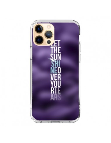 Coque iPhone 12 Pro Max Sunshine Violet - Javier Martinez