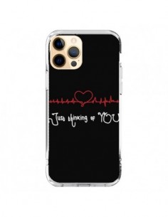 iPhone 12 Pro Max Case Just Thinking of You Heart Love -...