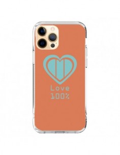 Coque iPhone 12 Pro Max Love 100% Coeur Amour - Julien...