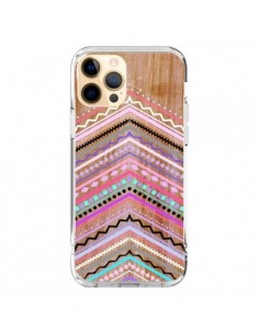 iPhone 12 Pro Max Case Purple Forest Wood Aztec Tribal -...