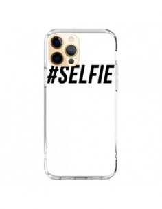 Cover iPhone 12 Pro Max Hashtag Selfie Nero Verticale -...