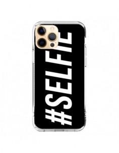iPhone 12 Pro Max Case Hashtag Selfie Black Orizzontale -...