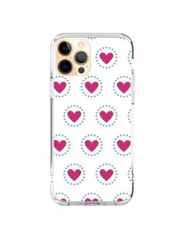 Coque iPhone 12 Pro Max Coeur Cercle - Jonathan Perez