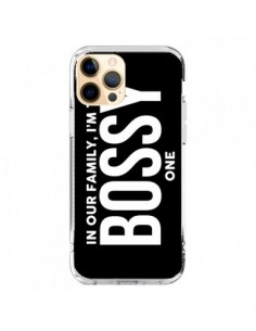 Coque iPhone 12 Pro Max In our family i'm the Bossy one -...