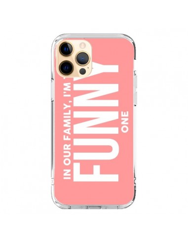 Coque iPhone 12 Pro Max In our family i'm the Funny one - Jonathan Perez