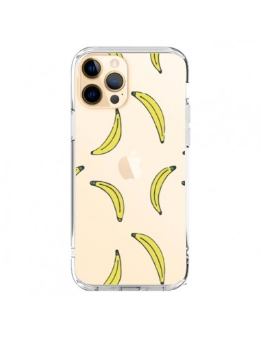 Coque iPhone 12 Pro Max Bananes Bananas Fruit Transparente - Dricia Do