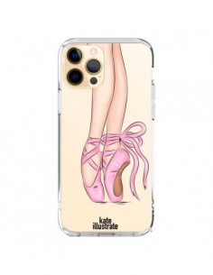 iPhone 12 Pro Max Case Ballerina Danza Clear -...