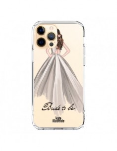 iPhone 12 Pro Max Case Bride To Be Sposa Clear -...