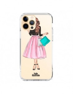 Cover iPhone 12 Pro Max Shopping Time Trasparente -...