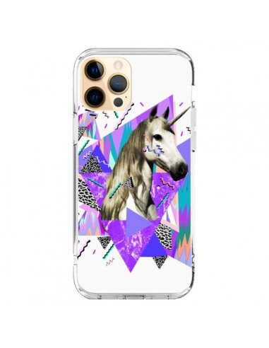 Coque iPhone 12 Pro Max Licorne Unicorn Azteque - Kris Tate