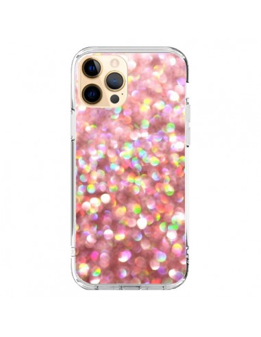 Coque iPhone 12 Pro Max Paillettes Pinkalicious - Lisa Argyropoulos