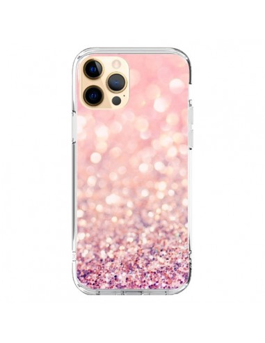 Cover iPhone 12 Pro Max Paillettes Blush - Lisa Argyropoulos