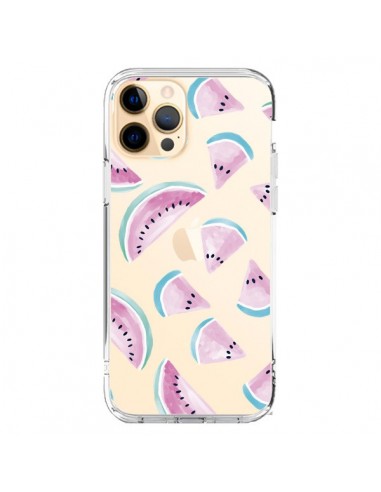 iPhone 12 Pro Max Case Watermalon Fruit Summer Clear - Lisa Argyropoulos