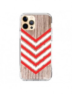 iPhone 12 Pro Max Case Tribal Aztec Wood Wood Arrow Red...